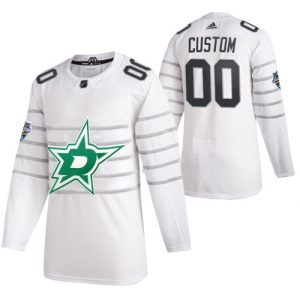 Dallas Stars Trikot Benutzerdefinierte Weiß 2020 NHL All Star